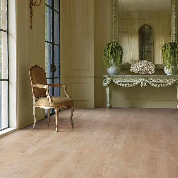 French Oak Del Prado 20 MIL 9.1 in. x 60 in. Click Lock Waterproof Luxury Vinyl Plank Flooring (30.5 sq. ft./Case) CXS