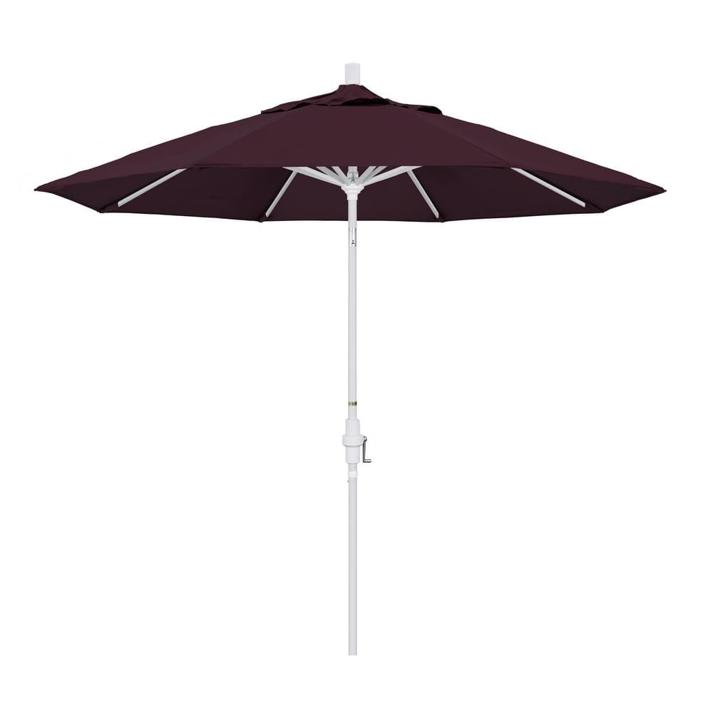 9 ft. Aluminum Collar Tilt Patio Umbrella in Purple Pacifica price history on PriceWatchPro