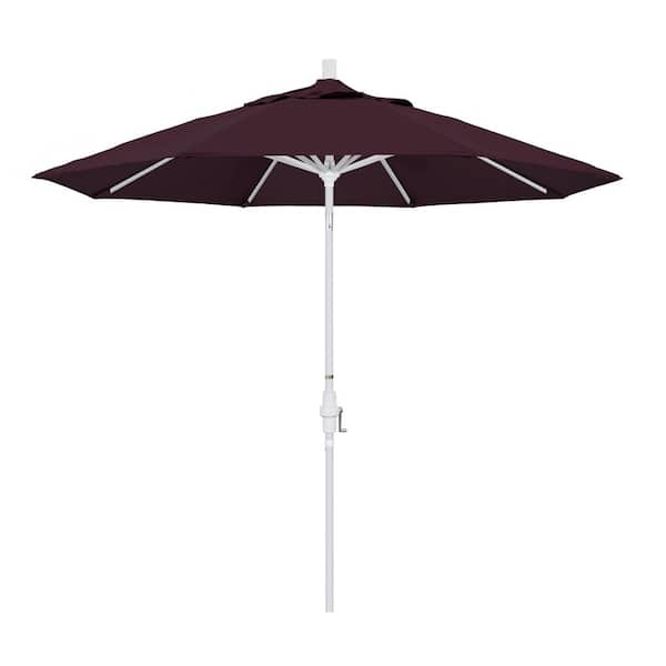 collar tilt patio umbrellas Treasure Garden 11' Octagon Market Umbrella Featuring convenient auto tilt and 57 sq Treasure Garden - Auto-Tilt &