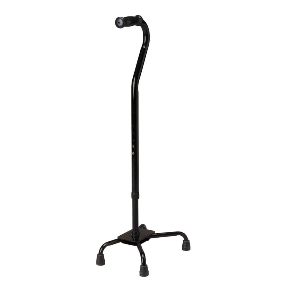 Bariatric Small Base Quad Cane in Black price history on PriceWatchPro