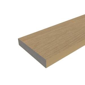 10 x 10 Tabletop Chopping Block 2 Thick Dark Teak Wood , 0.5 High Feet