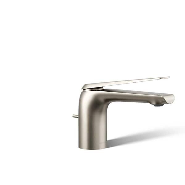 KOHLER Avid Single-Handle Single Hole 0.5 GPM Bathroom Faucet in Vibrant Brushed Nickel