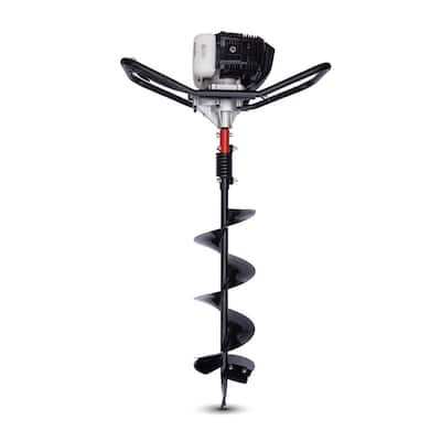 52 cc 2-Cycle Gas Powered 1-Man Earth Auger with 8 in. Bit