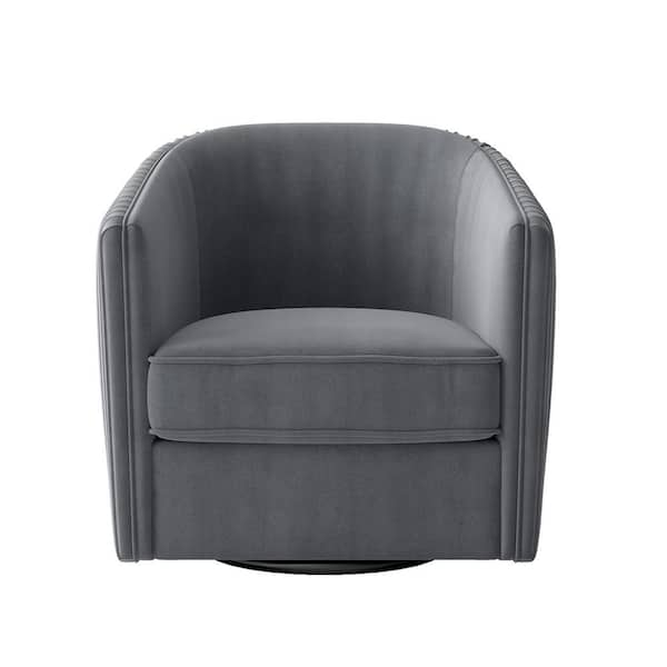 pleated velvet chair