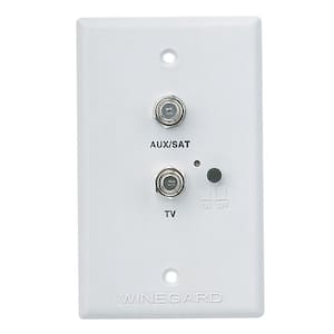 Wall Plate/Power Supply - White
