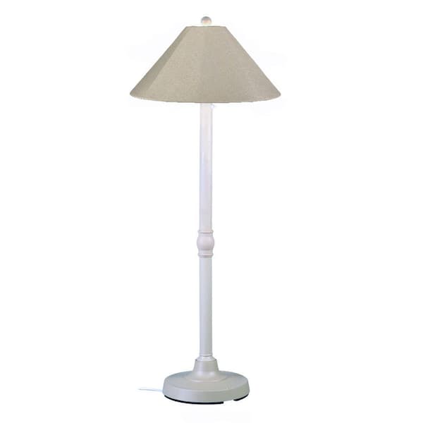 San Juan 60 in. White Floor Lamp