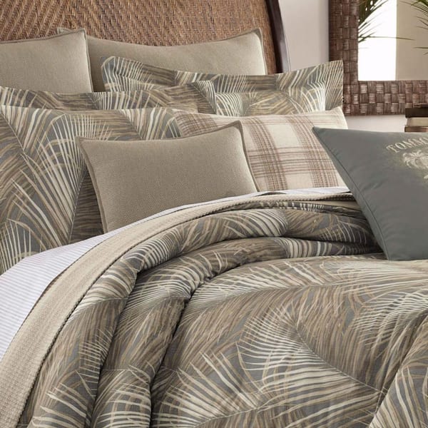 Raffia Palms Botanical Cotton Comforter Set