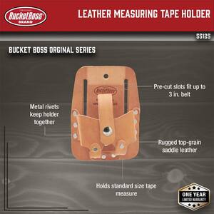 Leather Measuring Tape Tool Belt Holder