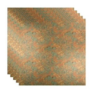 Flat Panel 2 ft. x 2 ft. Copper Fantasy Lay-In Vinyl Ceiling Tile (20 sq. ft.)