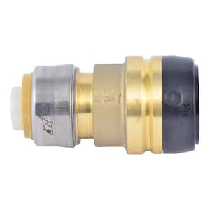 1-1/4 in. x 1 in. Push-to-Connect Brass Reducing Coupling Fitting