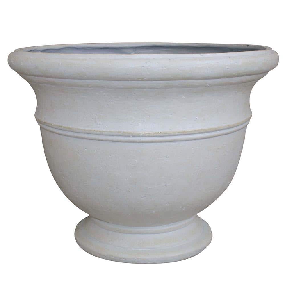 Ivory Resin Composite Outdoor Planter Urn