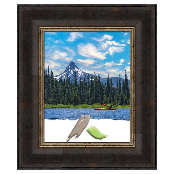 Amanti Art Varied Black Picture Frame Opening Size 11 x 14 in.
