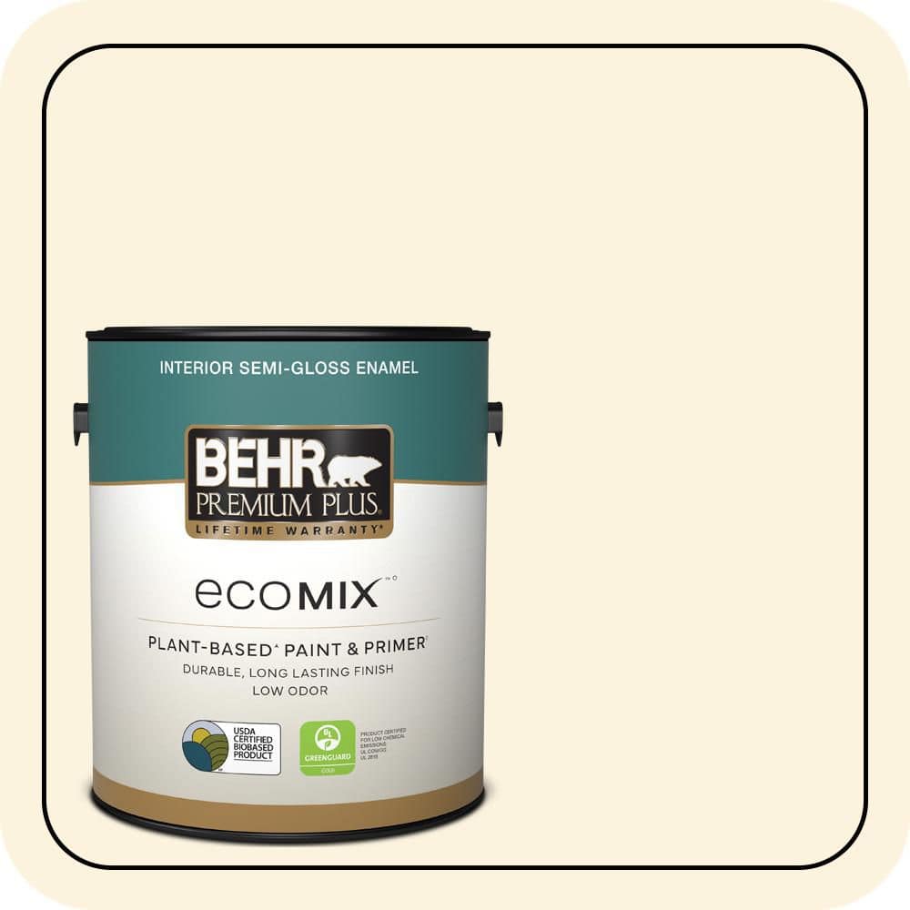 1 gal. #W-D-410 Canyon Cloud Semi-Gloss Enamel EcoMix Plant-Based Interior Paint & Primer price history on PriceWatchPro