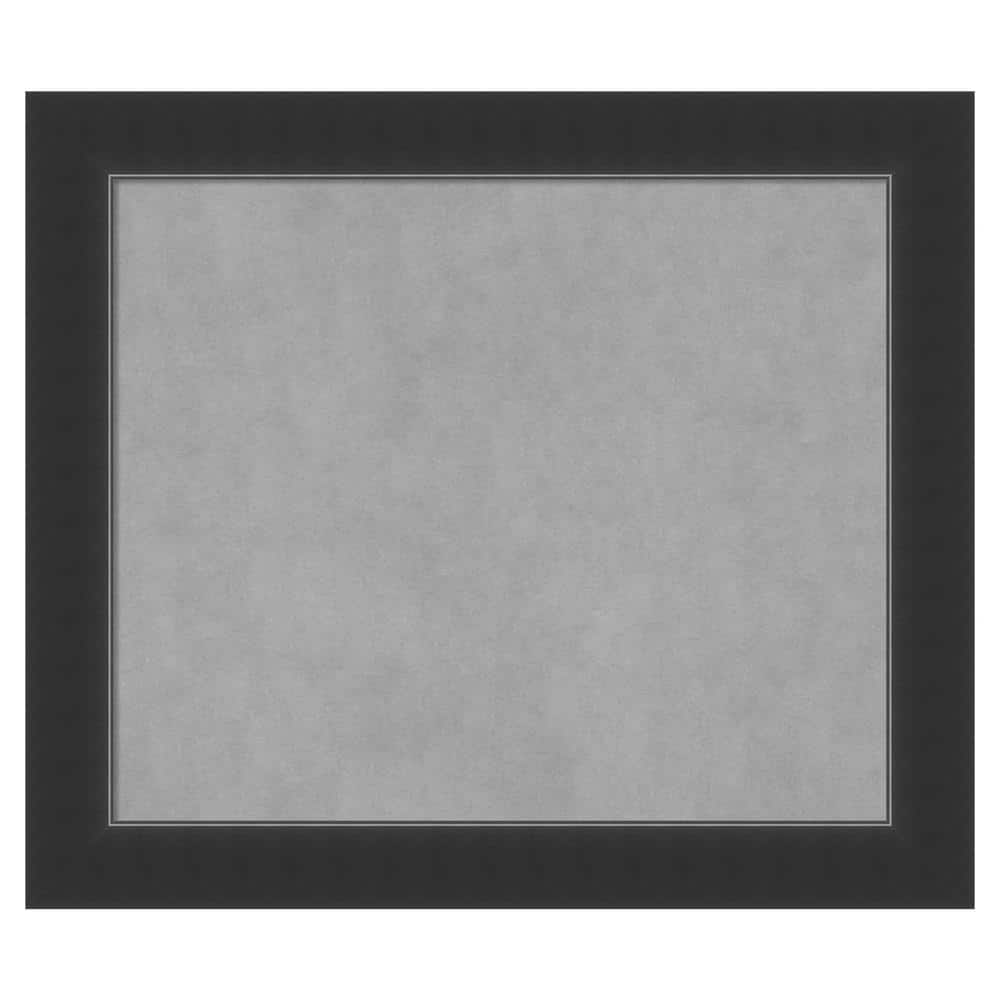 Amanti Art Corvino Black 29 in. x 25 in. Framed Board
