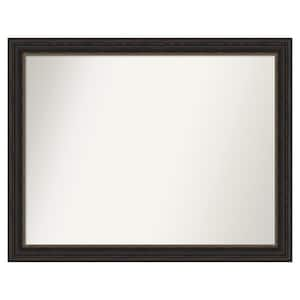 Accent Bronze 47 in. x 37 in. Custom Non-Beveled Polystyrene Antique Framed Bathroom Vanity Wall Mirror