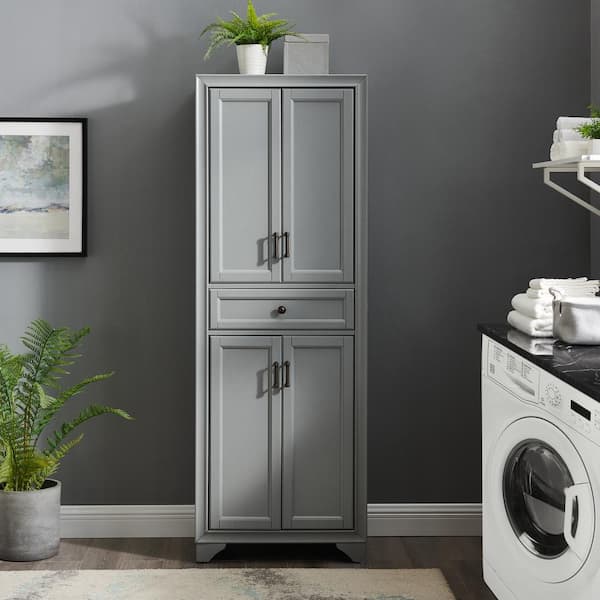 https://images.thdstatic.com/productImages/124c213a-7210-4241-b5f2-4e52bbc95655/svn/distressed-gray-crosley-furniture-pantry-cabinets-cf3111-gy-fa_600.jpg