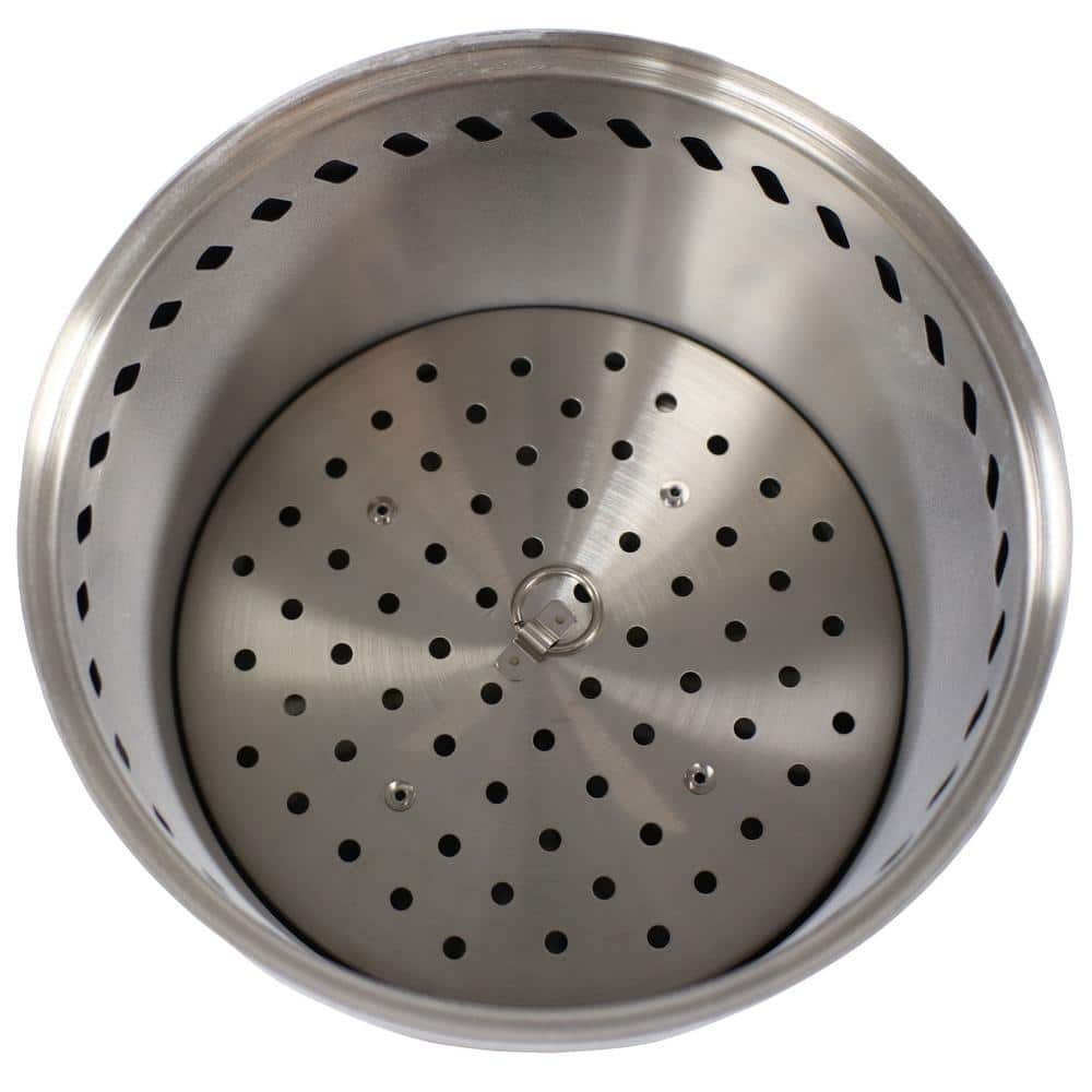 Compact Black Stainless Steel Tabletop Smokeless Fire Pit