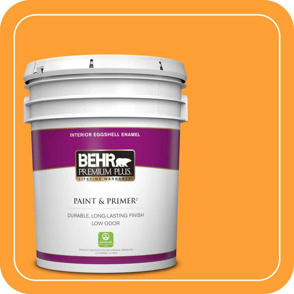 5 gal. #P250-7 Blazing Bonfire Eggshell Enamel Low Odor Interior Paint & Primer price history on PriceWatchPro