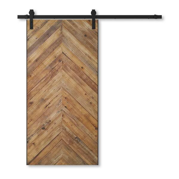 Urban Woodcraft 40 in. x 83 in. TRIBECA 40 in. x 83 in. Reclaimed Wood ...