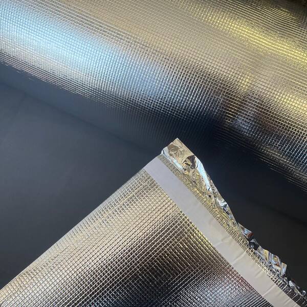 Imperial Studios 3mm Comfort Gold/Silver Foil Underlay For Laminate Flooring
