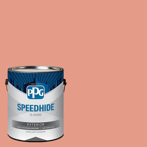 SPEEDHIDE 1 gal. PPG1192-5 Opal Fire Satin Exterior Paint