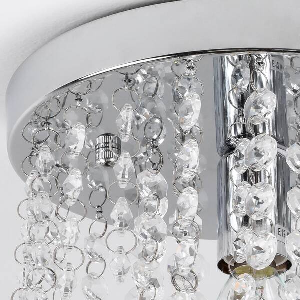 Easy Fit Drum Shade With Droplets Victorian Style Ceiling Light Shade Litecraft 