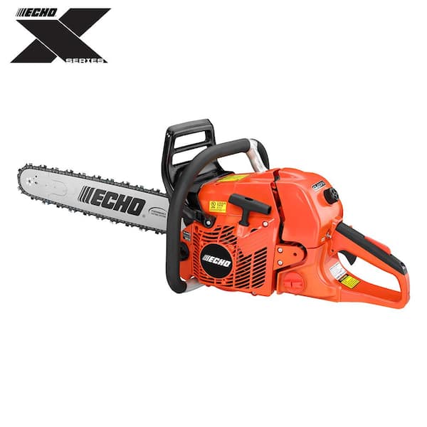 ECHO 24 in. 59.8 cc Gas 2-Stroke X Series Rear Handle Chainsaw with Wrap Handle