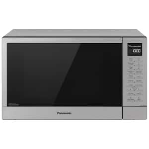 20.7 in. 1.2 cu. ft. Electric Countertop Microwave in Stainless Steel with Inverter Technology and Genius Sensor