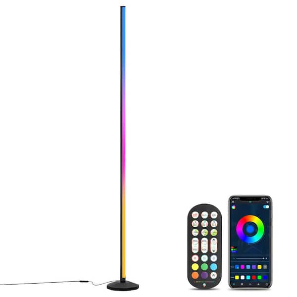 LED Color Changing Floor Lamp With retailer Remote