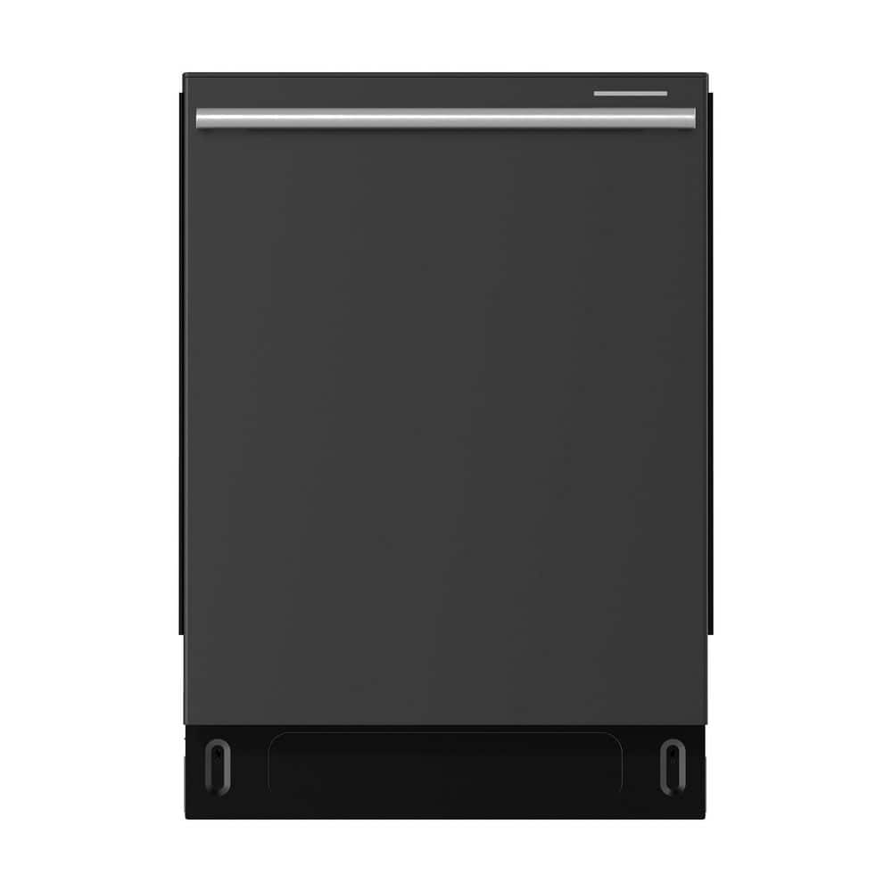 Stella 24 in. Built-in Tall Tub Fingerprint-Resistant Stainless Steel Dishwasher 44 dBA in Black