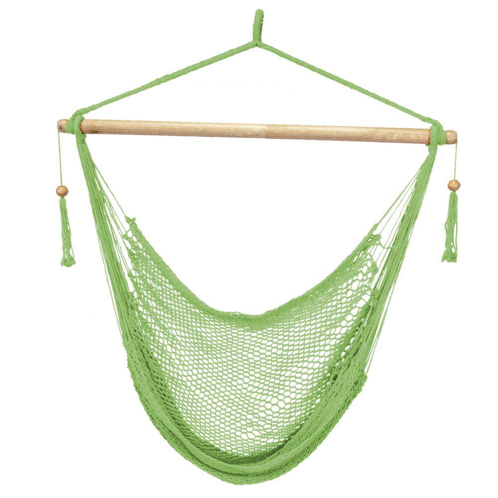 Bliss Hammocks 40 In Tahiti Island Rope Swing Hammock Chair