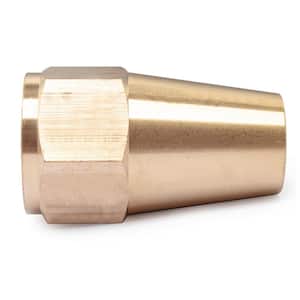 LTWFITTING 5/8 in. OD Flare x 3/8 in. FIP Brass Adapter Fitting (5-Pack)  HF4610605 - The Home Depot