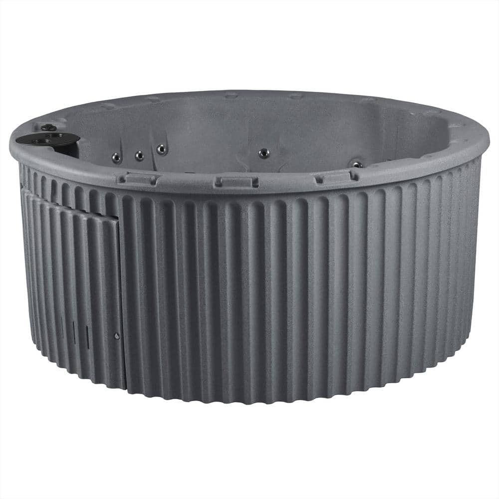UPC 797720003816 product image for Oceania 6-Person 40 Stainless Jet 240-Volt Hot Tub with Real Stainless Steel Hea | upcitemdb.com