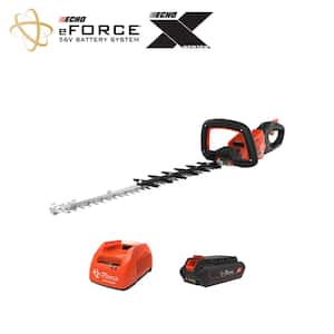 eFORCE 22 in. 56-Volt X Series Double-Sided Cordless Battery Powered Hedge Trimmer with 2.5Ah Battery and Rapid Charger