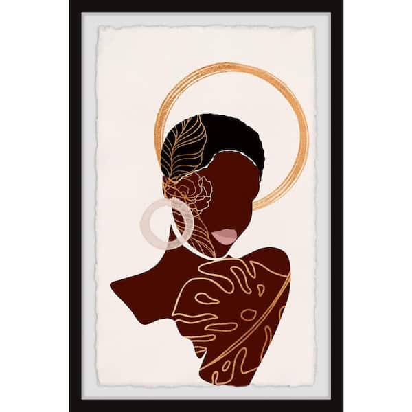 Unbranded "Resilient" By Marmont Hill Framed People Art Print 24 in. x 16 in.