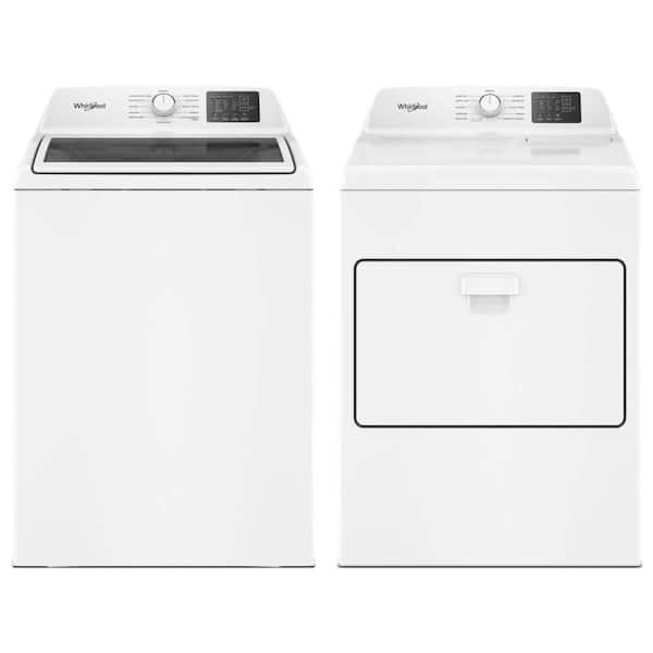 4.3 cu. ft. White Top Load Washer with Quick Wash and 7.0 cu. ft. Dryer with AutoSensing Set