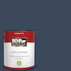 BEHR PREMIUM PLUS 1 gal. #N480-7 Midnight Blue Flat Low Odor Interior Paint  & Primer 130001 - The Home Depot