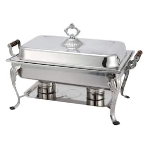 Crown 8 qt. Stainless Steel Full-size Chafing Dish