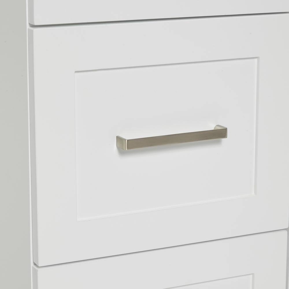 Hamlet 54" White Wood Freestanding Vanity Cabinet