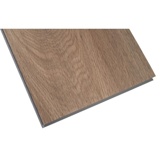 TrafficMaster Mont-Orford Gray Oak 6 MIL x 7.2 in. W x 48 in. L Click Lock  Waterproof Luxury Vinyl Plank Flooring (28.8 sqft/case) TM2106 - The Home  Depot
