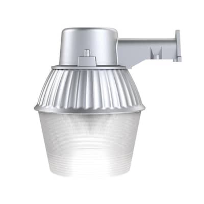 29-Watt 3300 Lumens High-Performance Standard LED Bulb Gray Dusk to Dawn Outdoor Area Light and Flood Light