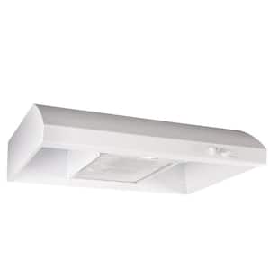 Broan-NuTone Glacier BCSQ1 30 in. 375 Max Blower CFM Convertible  Under-Cabinet Range Hood with Light in Stainless Steel BCSQ130SS - The Home  Depot