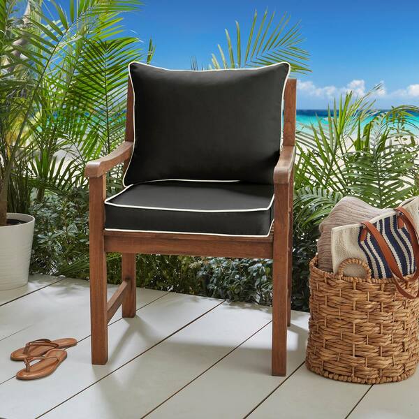 Sorra Home 23 In X 25 Deep Seating, Better Homes And Gardens Outdoor Patio Deep Seat Pillow Back