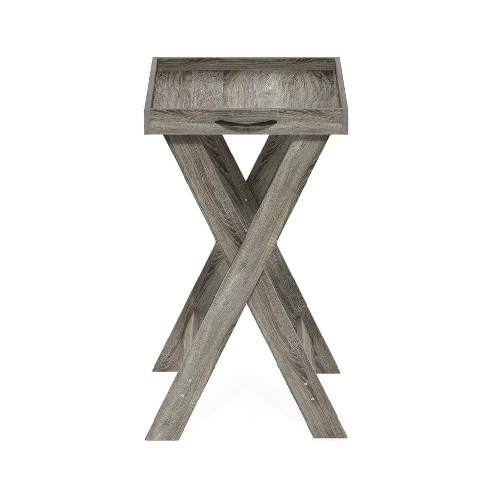 French Oak Classic Removable Tray Outdoor Tray Table