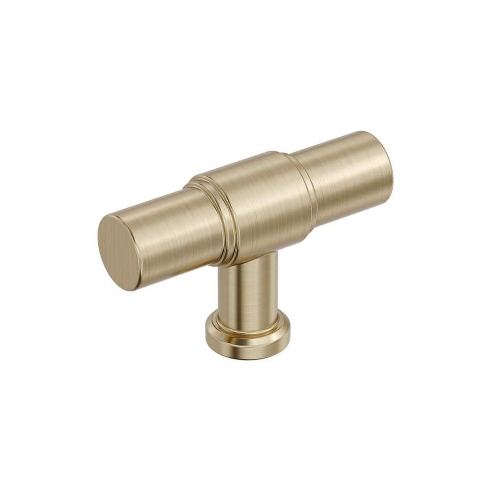 Faircrest 2 in. (51mm) Length Golden Champagne Classic Bar Cabinet Knob price history on PriceWatchPro