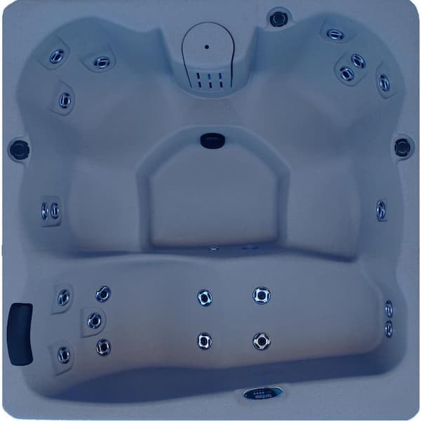 Unbranded 5-Person 22-Jet Plug and Play Laguna Spa Hot Tub with Hard Top Cover
