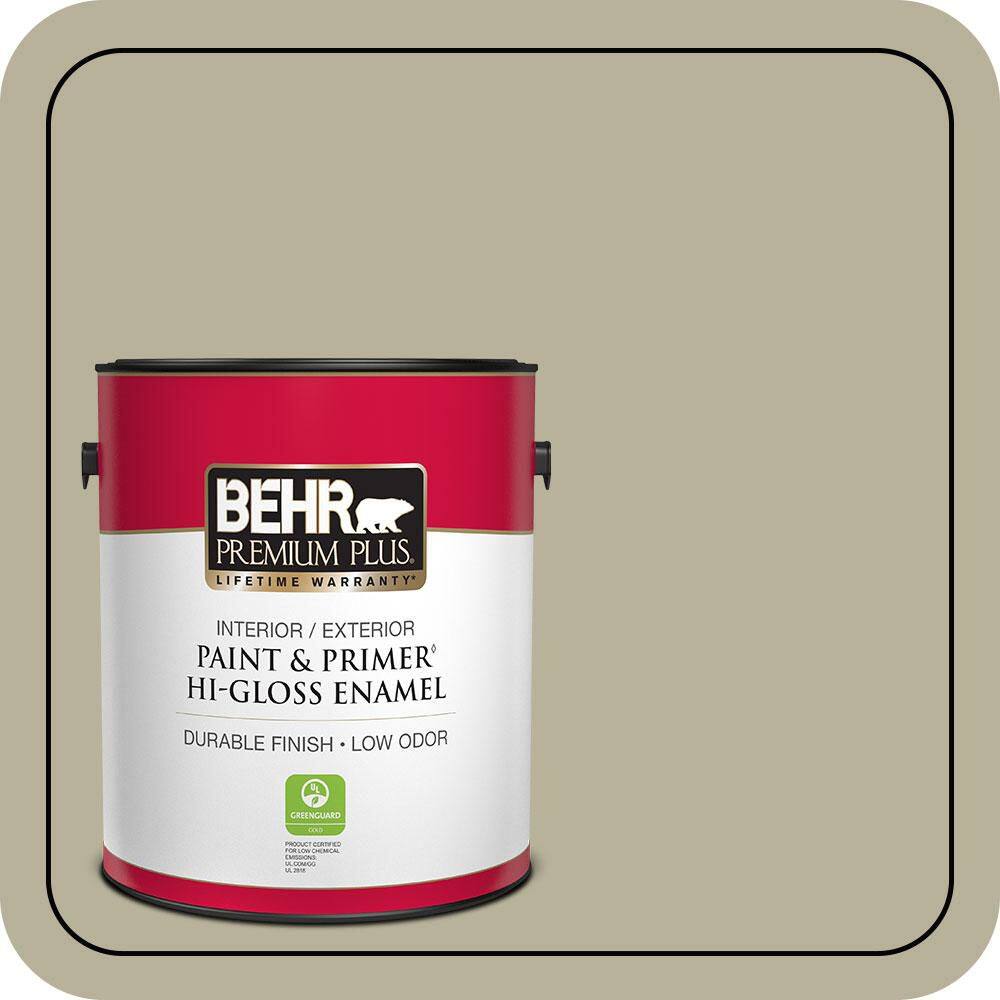 1 gal. #N340-3 Bonsai Pot Hi-Gloss Enamel Interior/Exterior Paint & Primer price history on PriceWatchPro