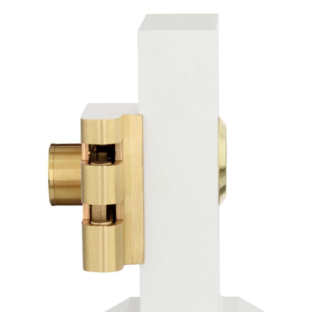 Brushed Brass Double Cylinder Deadbolt for Indoor and Outdoor Use