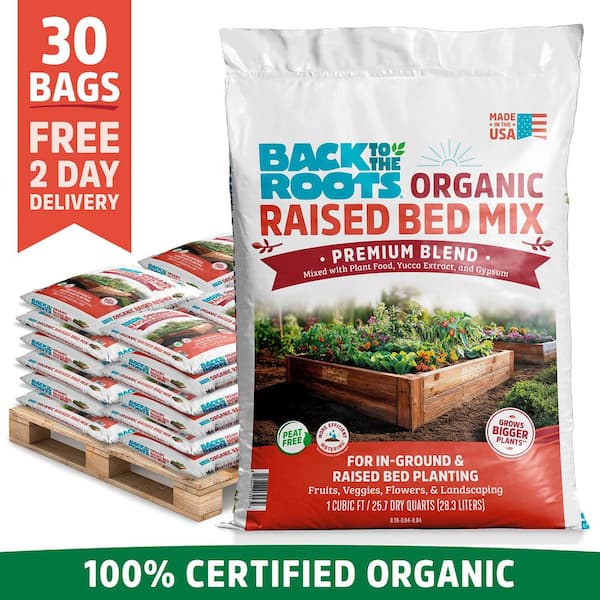 Organic Bulk Raised Bed Soil