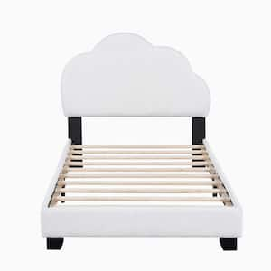 White Twin Platform Bed